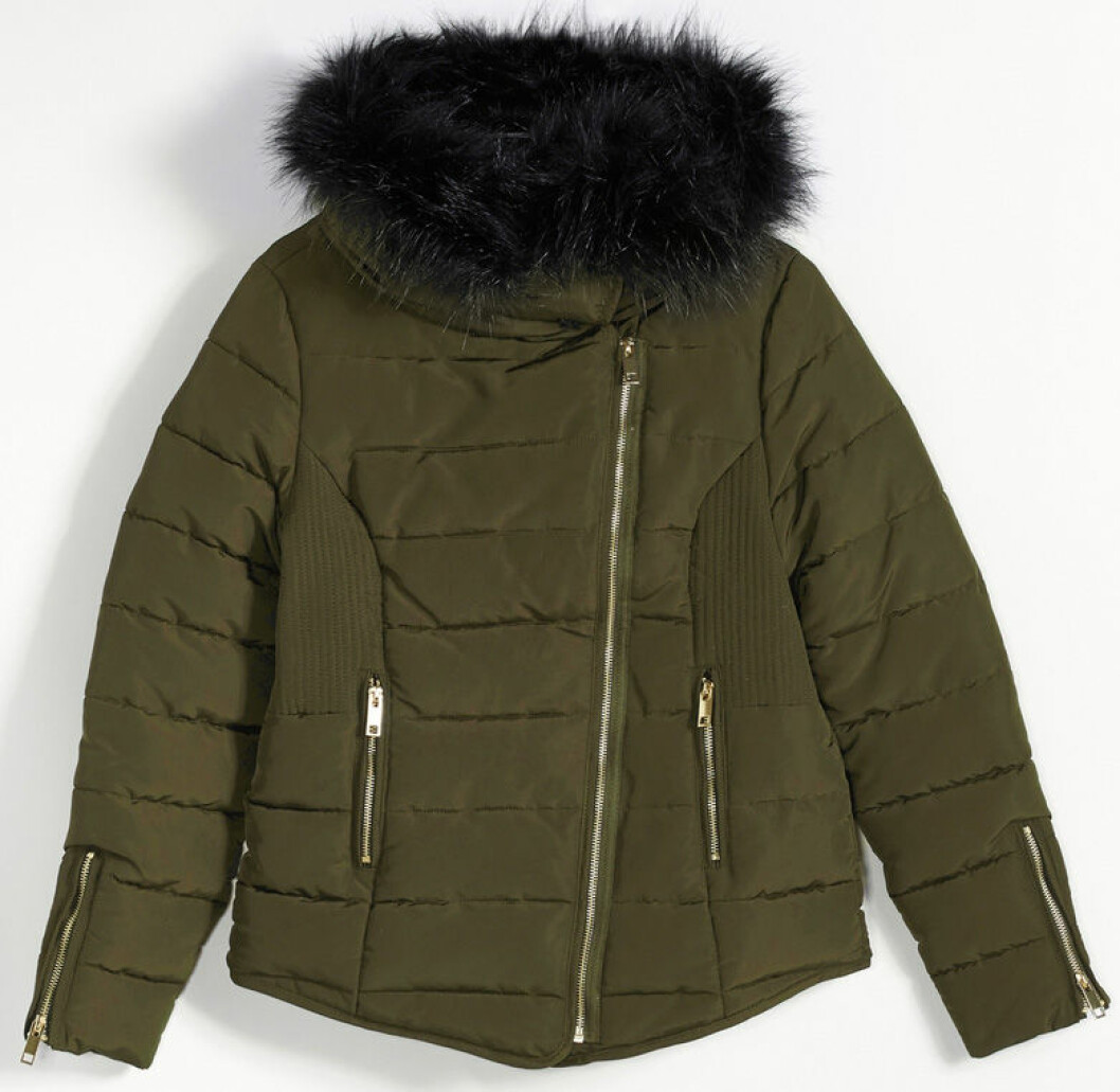 gron dunjacka gina tricot 2016