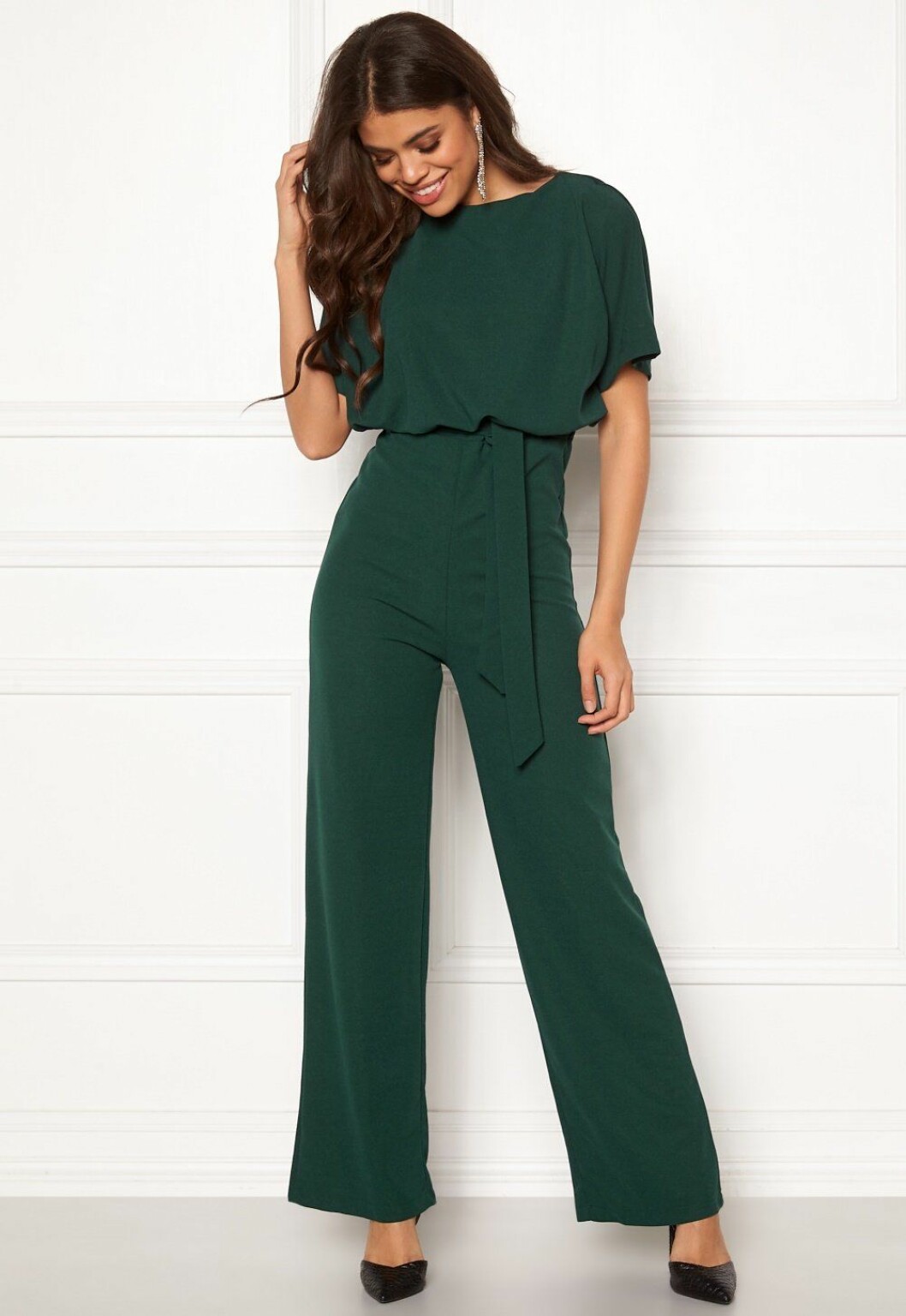 Grön jumpsuit till nyårsfesten