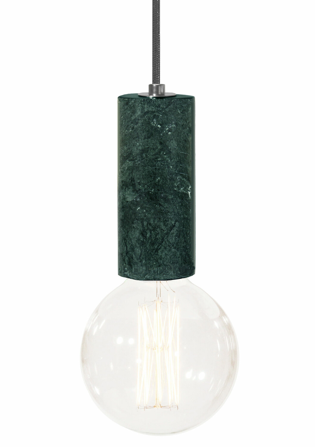 grön marmor lampa
