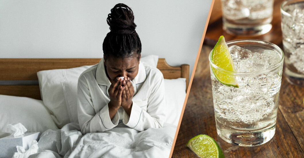 Gin och Tonic är det bästa för din pollenallergi om du dricker alkohol