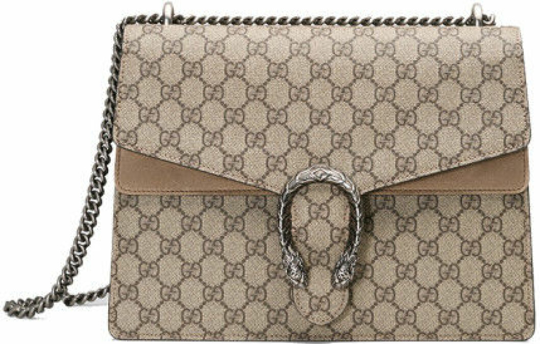 Gucci Dionysus GG Supreme Shoulder bag kostar från cirka 22 500 kronor och uppåt. gucci dionysus shoulder bag