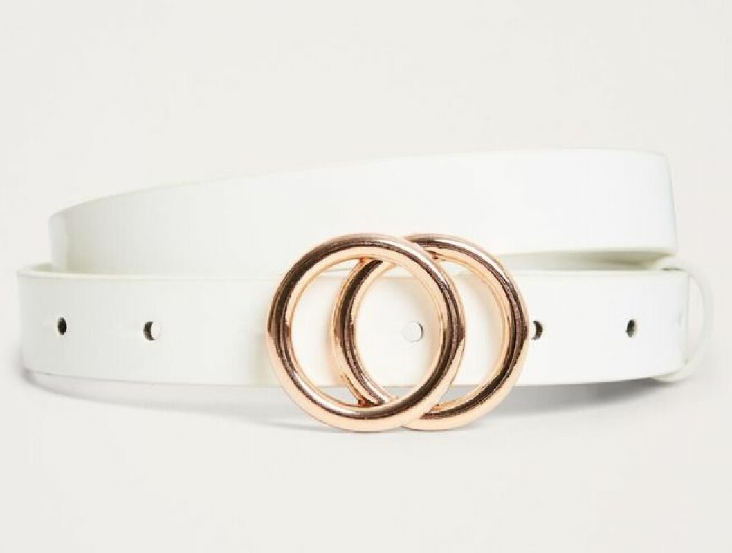 Gucci-skärp kopia vitt