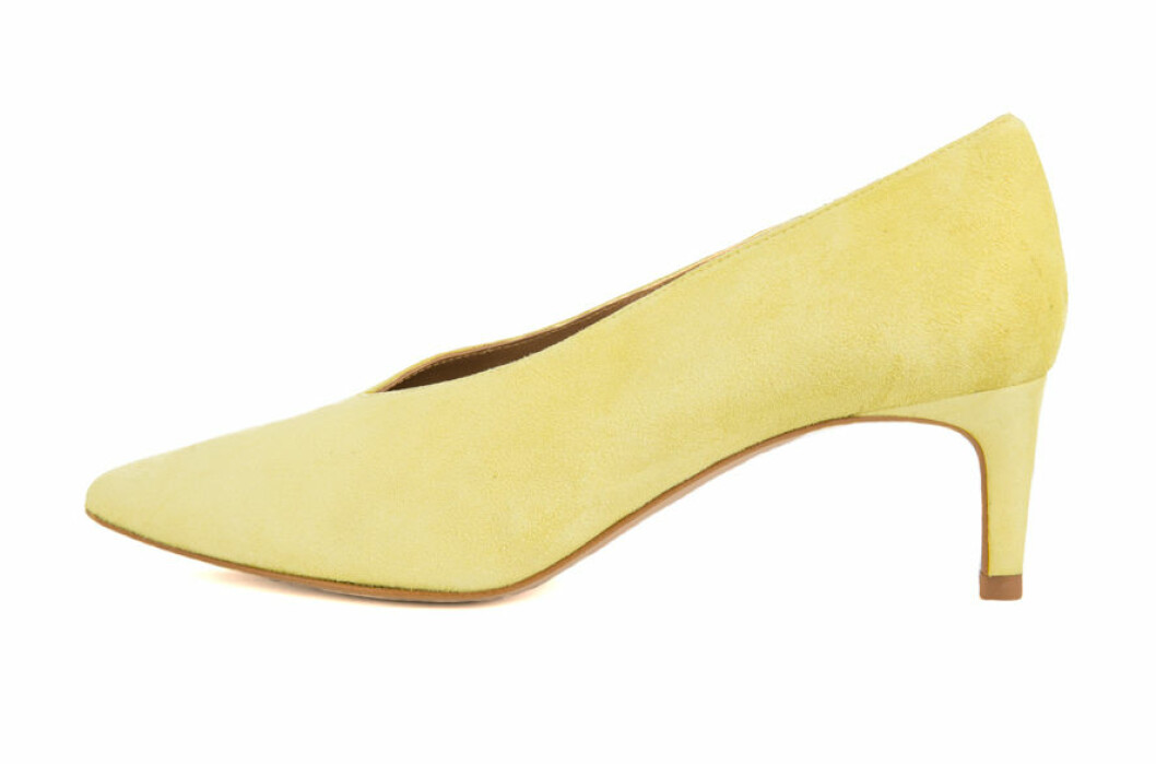 Gula pumps till våren 2019