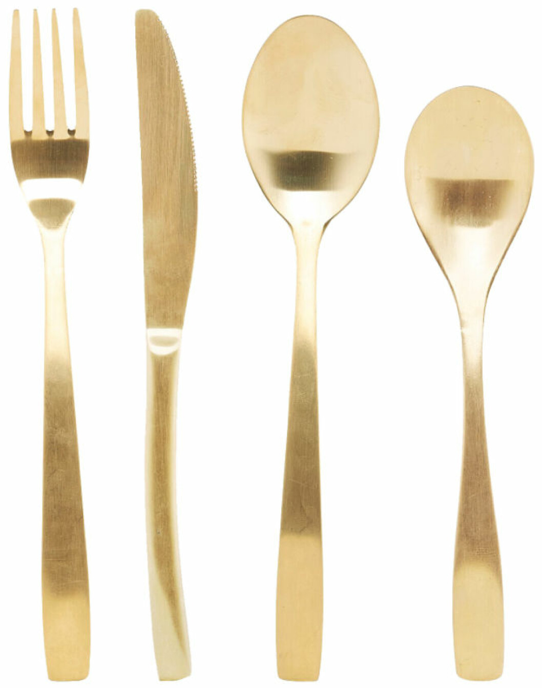 guld bestick set