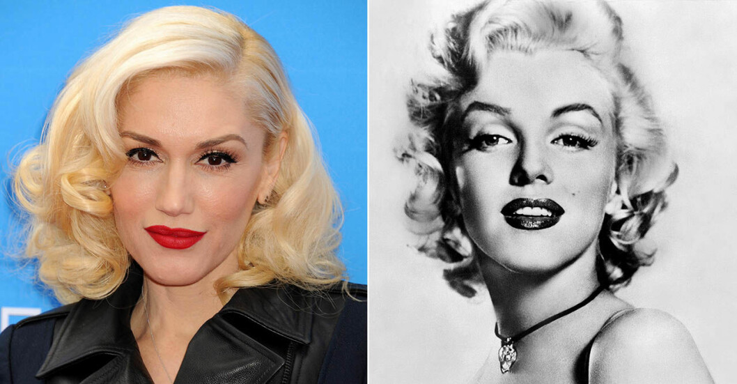 Gwen Stefani och Marilyn Monroe