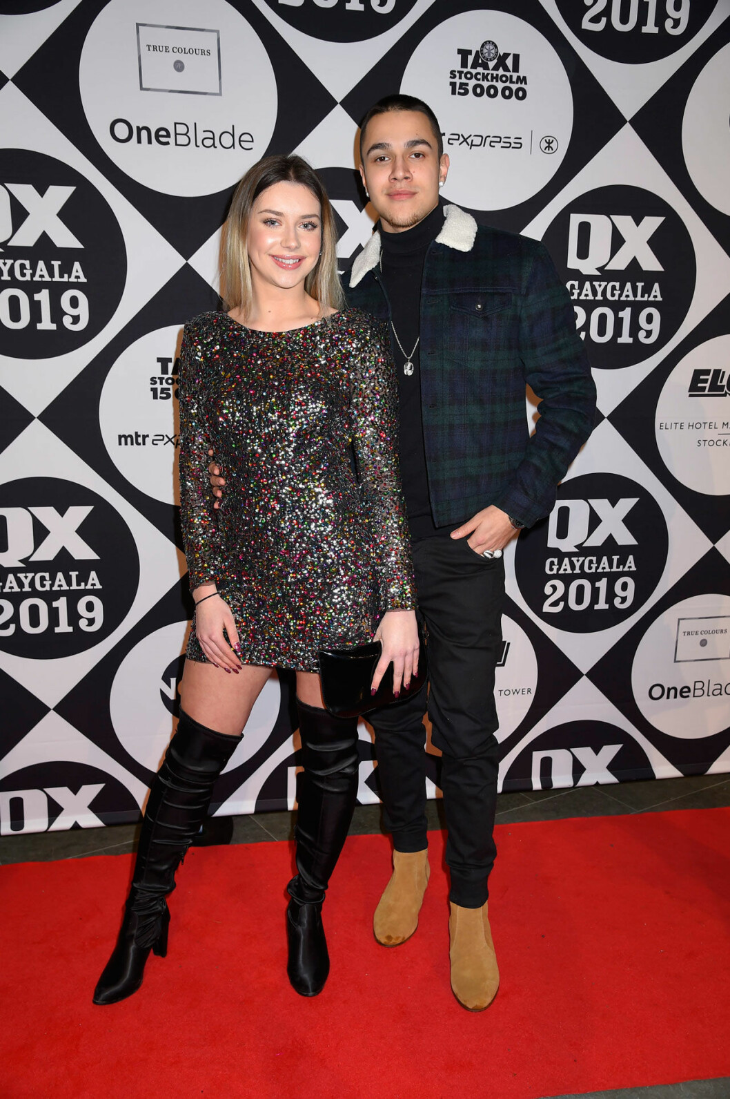 Hanna Ferm och ”Liamoo” Liam Cacatian. Hanna Ferm och "Liamoo" Liam Cacatian på QX-galan 2019