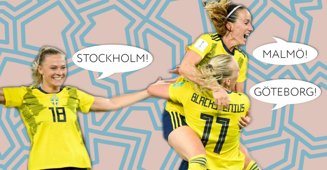 Här kan du se fotbolls-VM i Stockholm Göteborg och Malmö