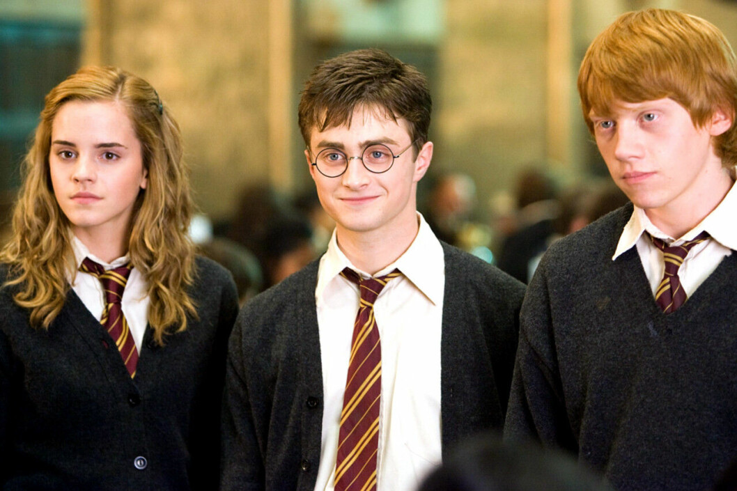 Emma Watson, Daniel Radcliffe och Rupert Grint fick alla sina stora genombrott i filmerna om Harry Potter. Hermione Granger, Harry Potter och Ron Weasley
