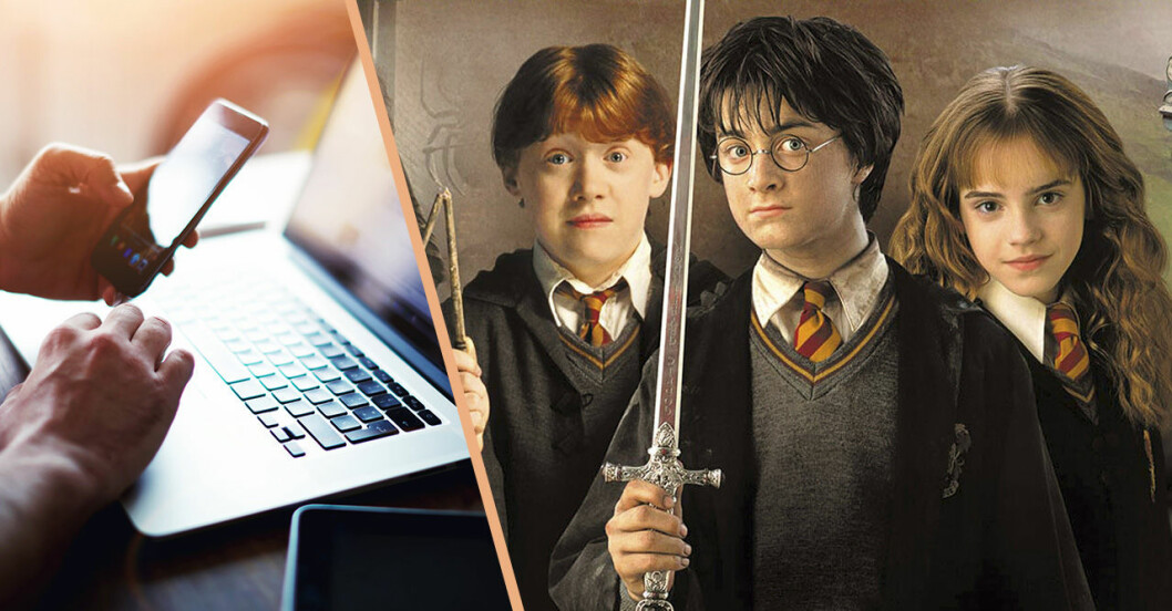 Hermione, Harry Potter och Ron Weasley
