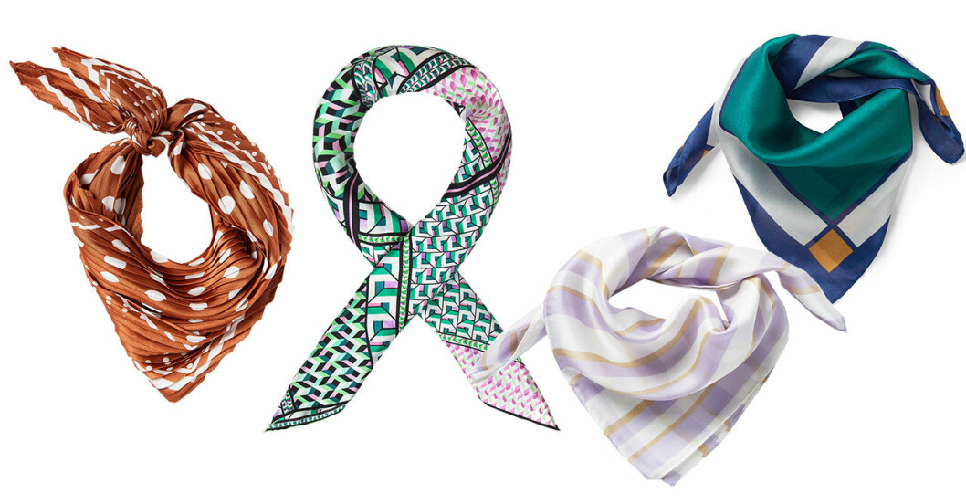 Hårtrender 2019: Scarf i håret