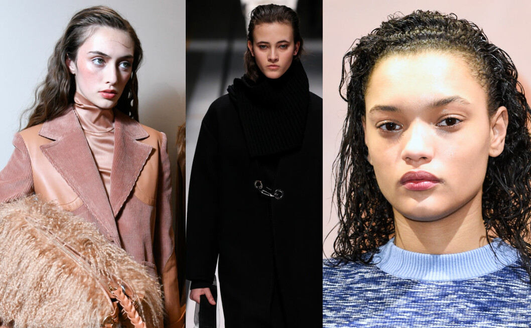 Nina Ricci, Sportmax, Thakoon frisyrer hår hösten 2017