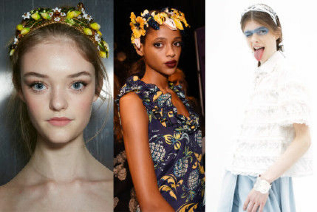 Dolce & Gabbana, Anna Sui, Chanel vårens trender 2016