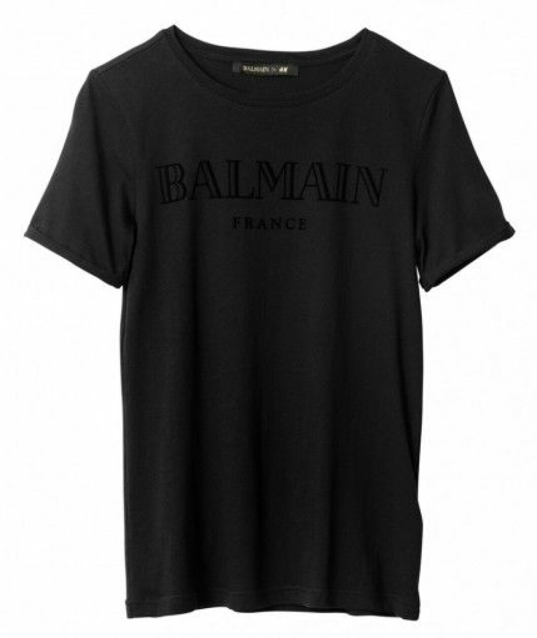 h&m balmain svart t-shirt