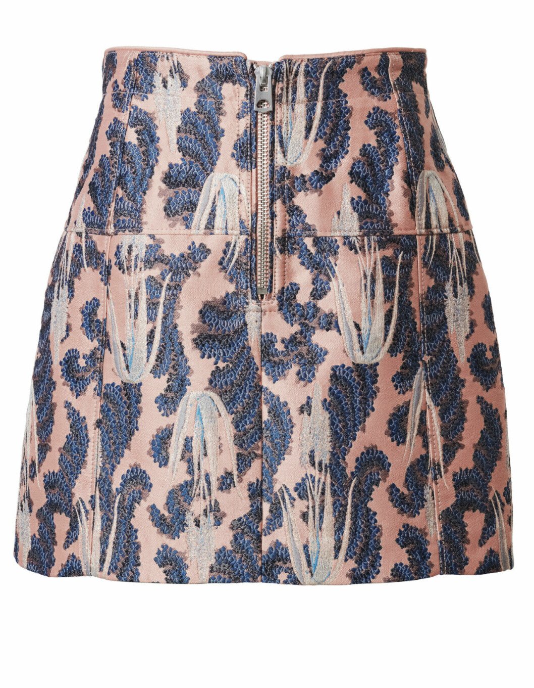 H&M Conscious Exclusive 2019 mönstrad kjol med dragkedja