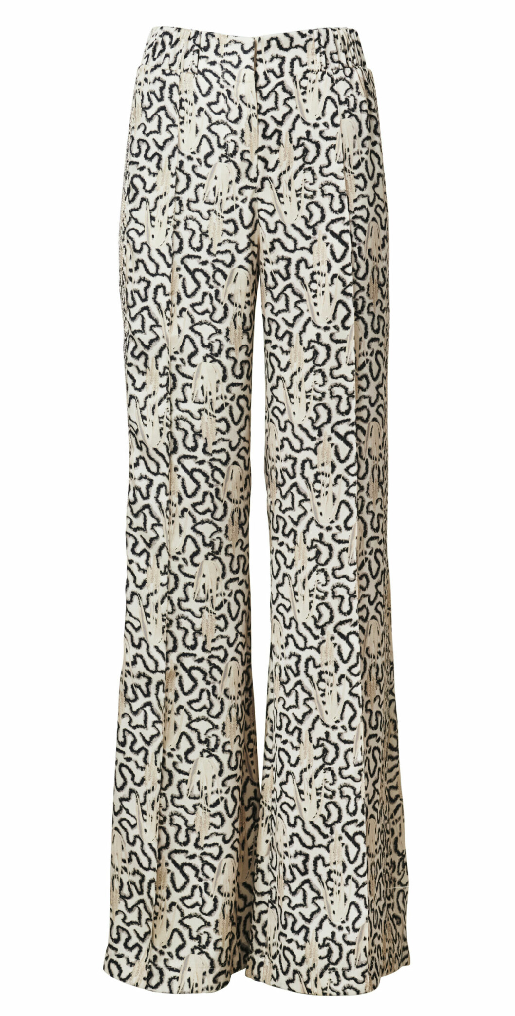 H&M Conscious Exclusive 2019 mönstrade ljusa byxor