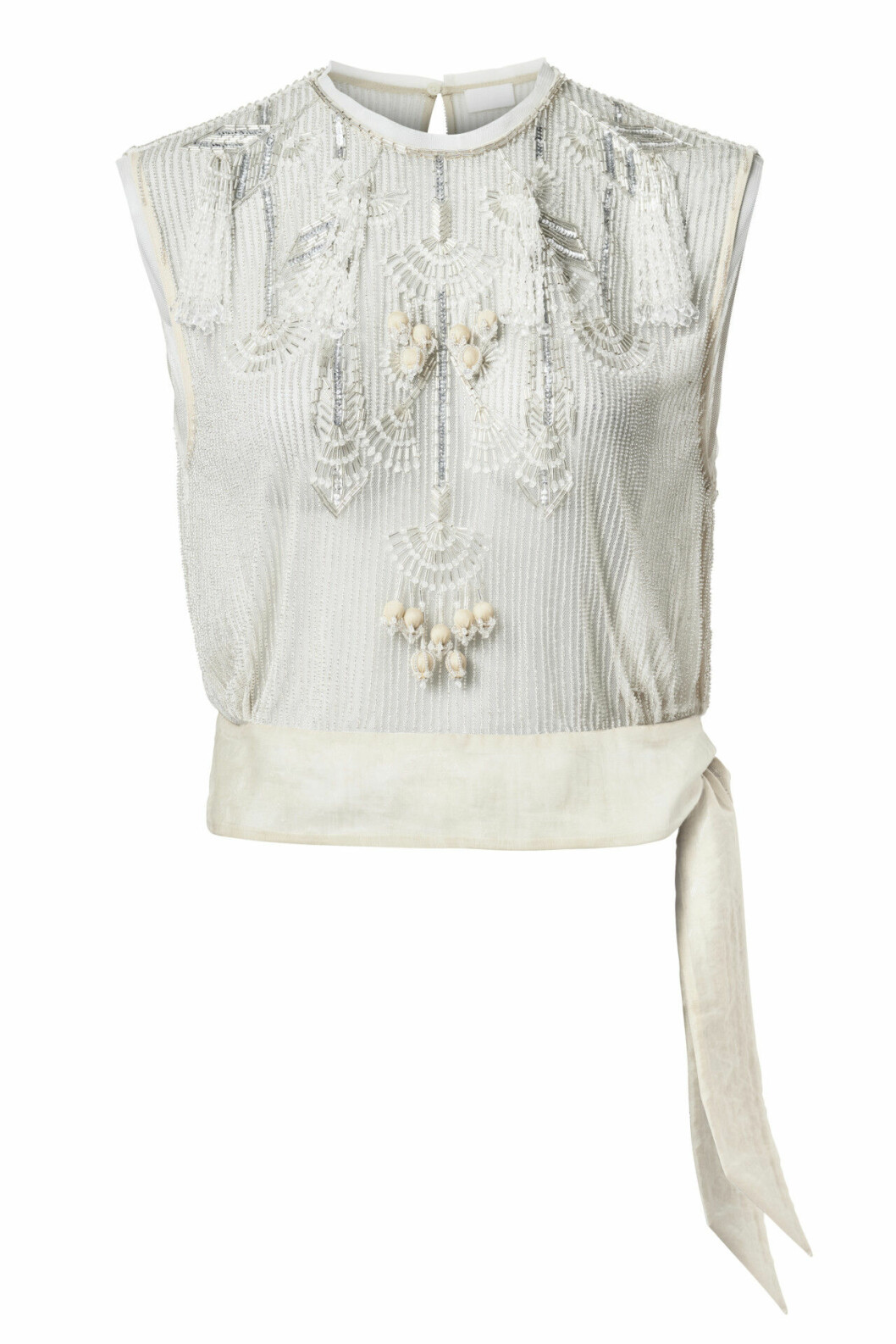 H&M Conscious Exclusive 2019 ärmlös topp med strass