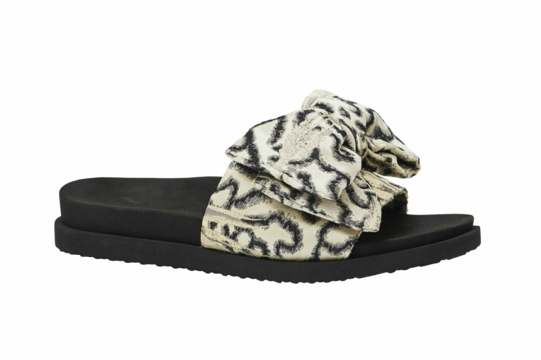 H&M Conscious Exclusive 2019 tofflor med rosett