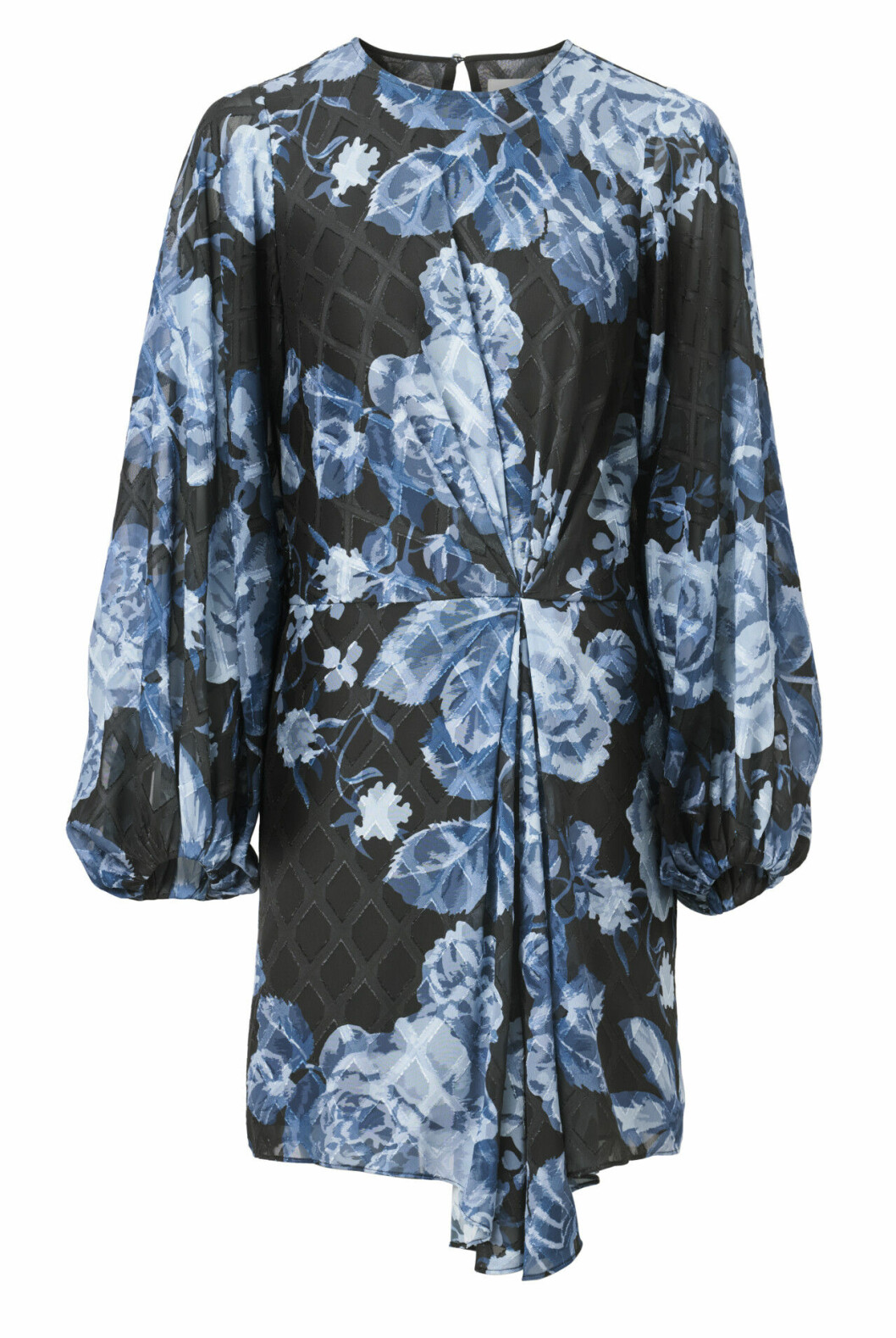 H&M Conscious Exclusive AW19 – blommig blå klänning