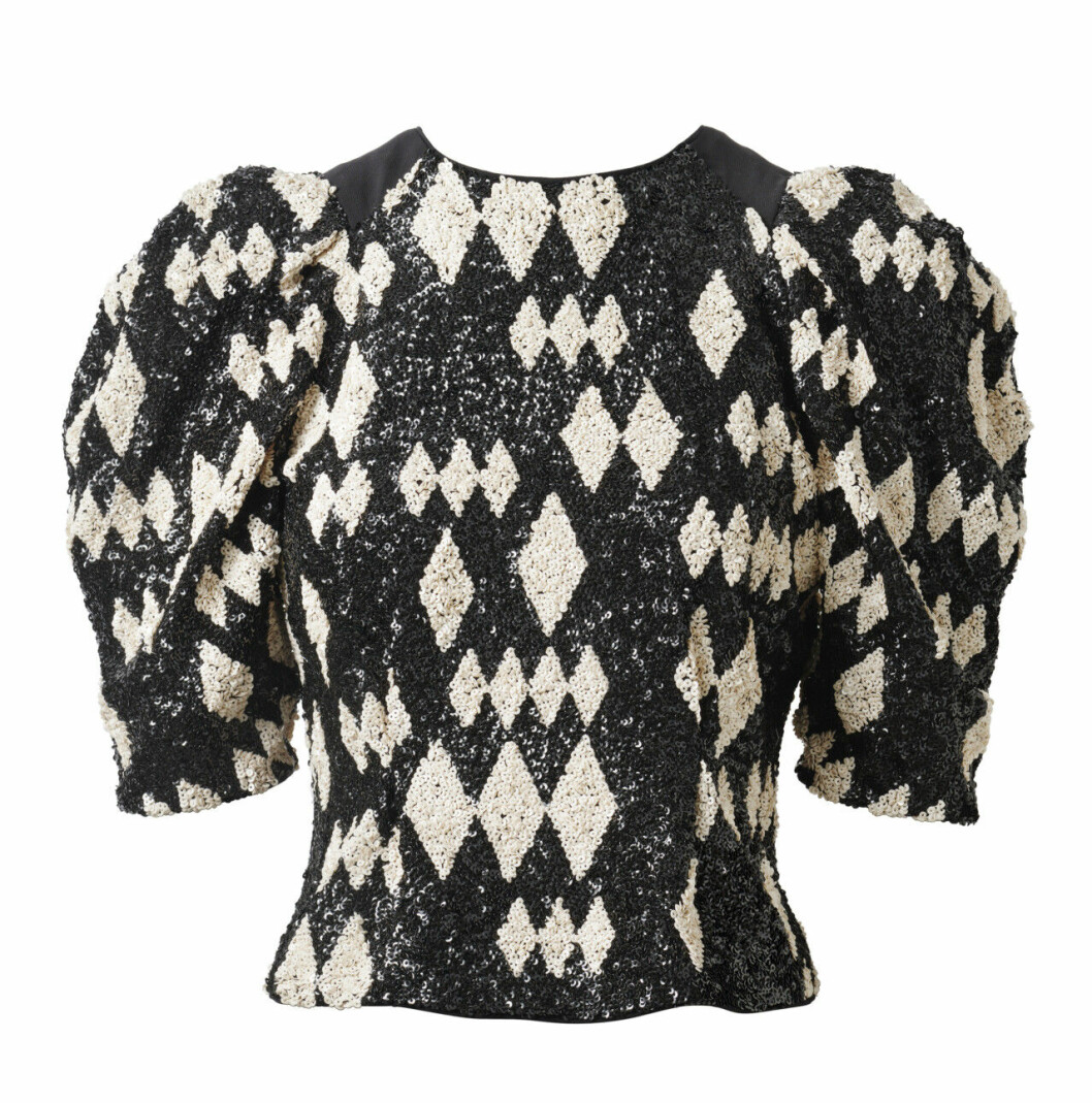 H&M Conscious Exclusive AW19 – topp med puffärm