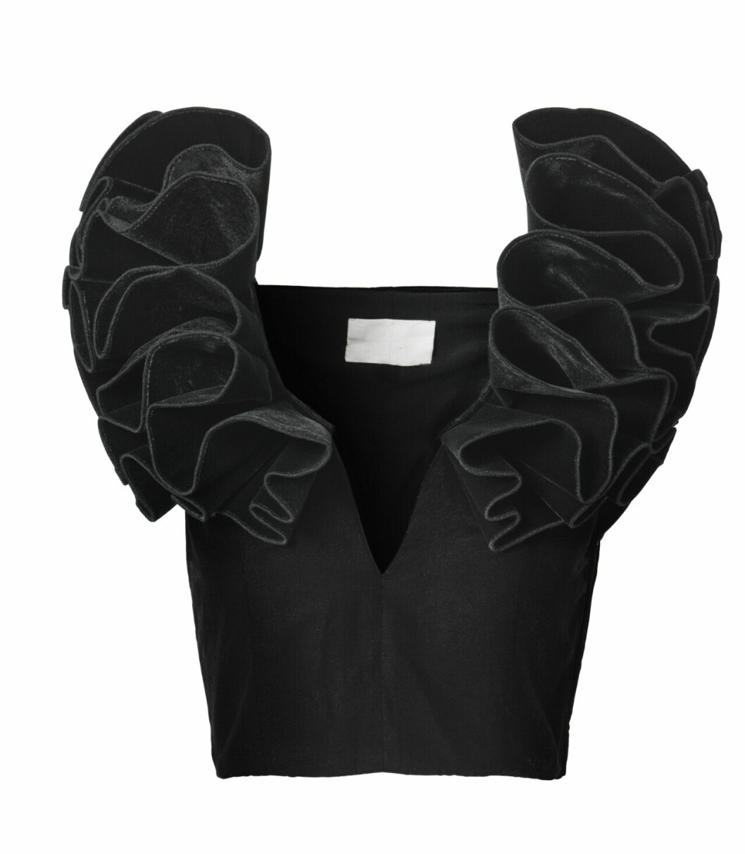 H&M Conscious Exclusive AW19 – topp med volanger