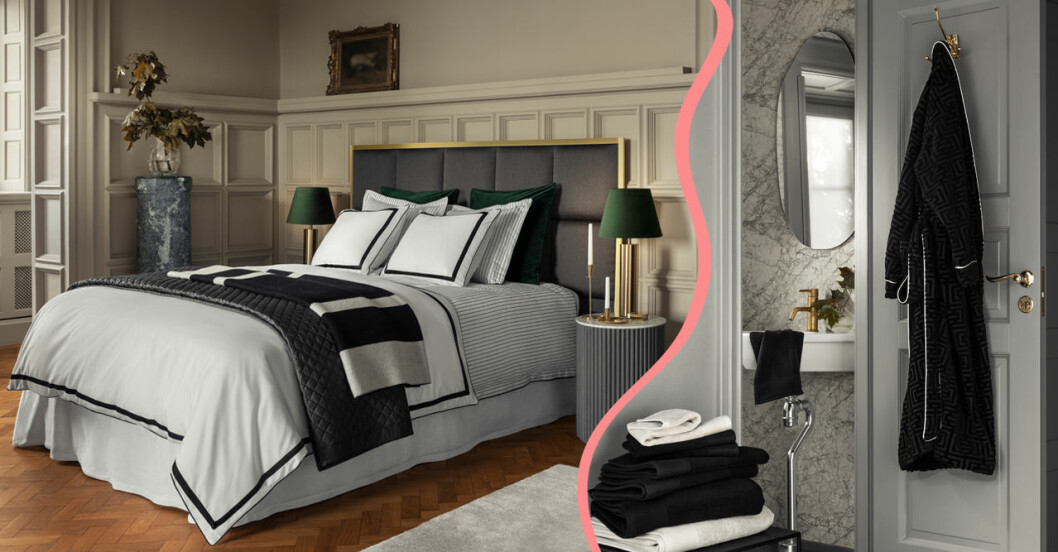 Hotellstil hos H&M Home