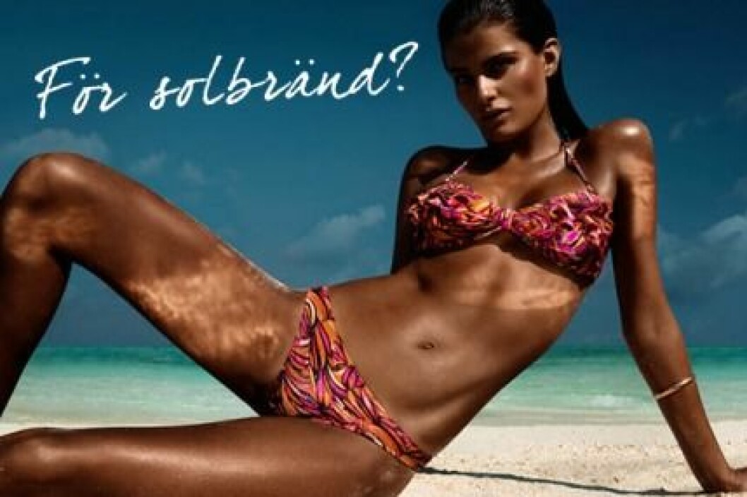 Isabeli Fontana i H&M:s kampanj "Beach Sensation".