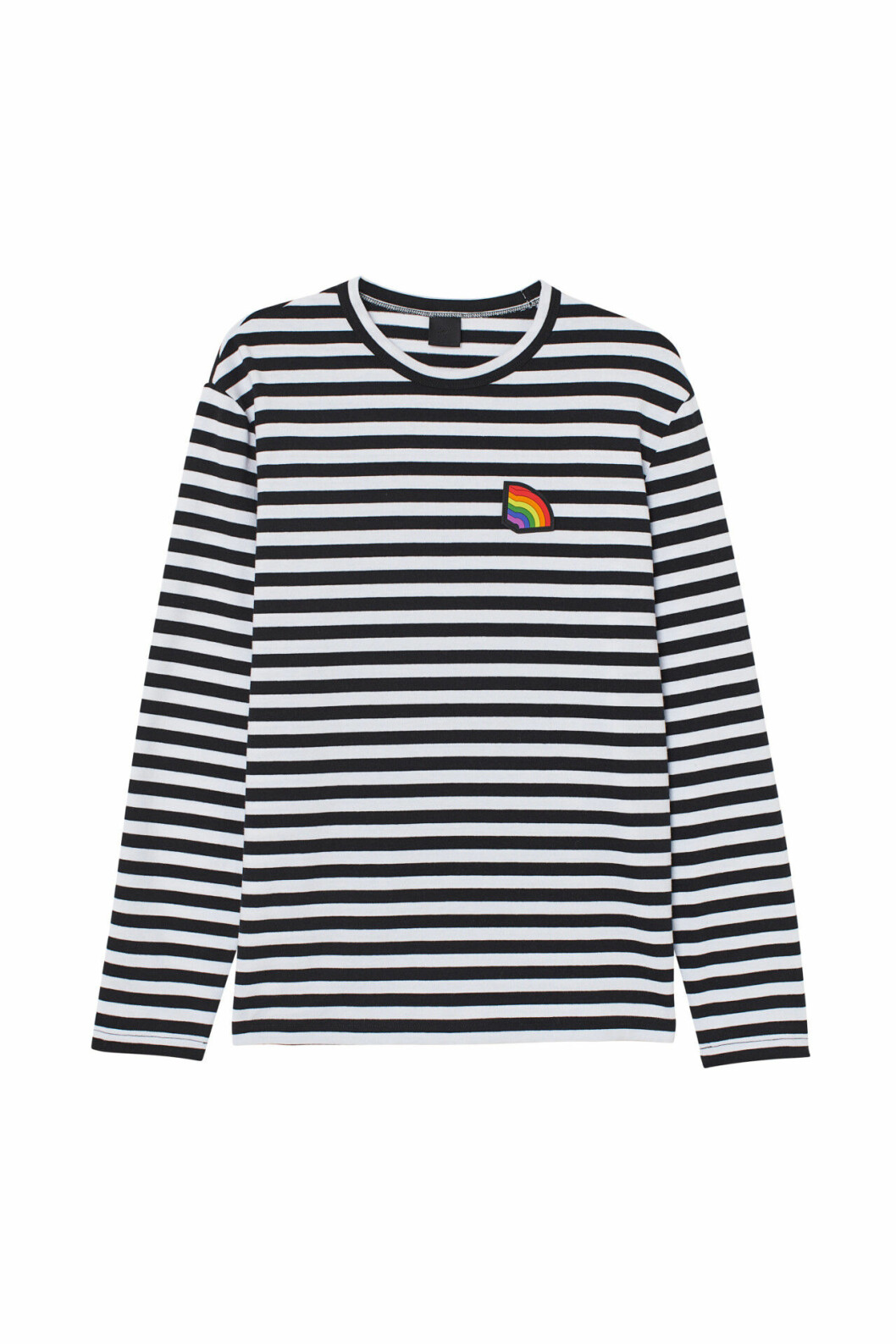 H&M släpper Pridekollektion för 2019 – randig sweatshirt