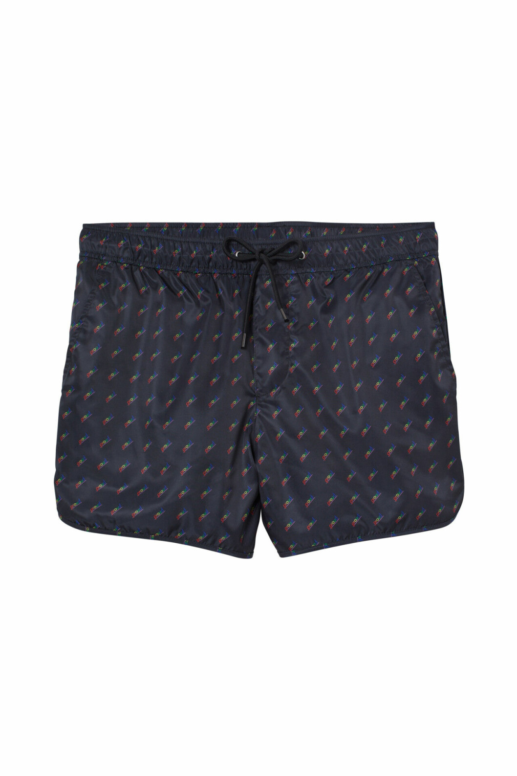 H&M släpper Pridekollektion för 2019 – svarta shorts med tryck