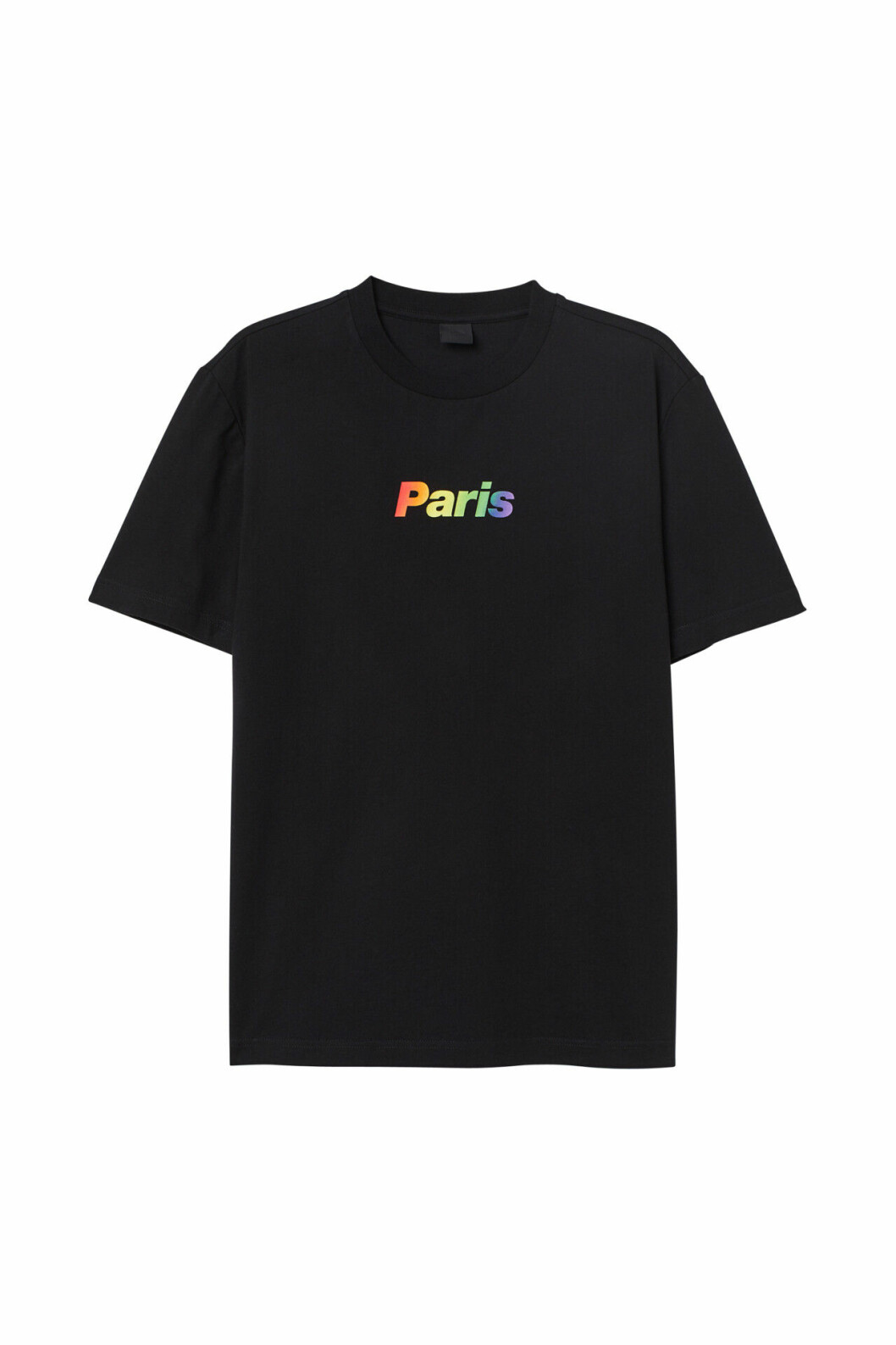 H&M släpper Pridekollektion för 2019 – svart t-shirt med texten Paris