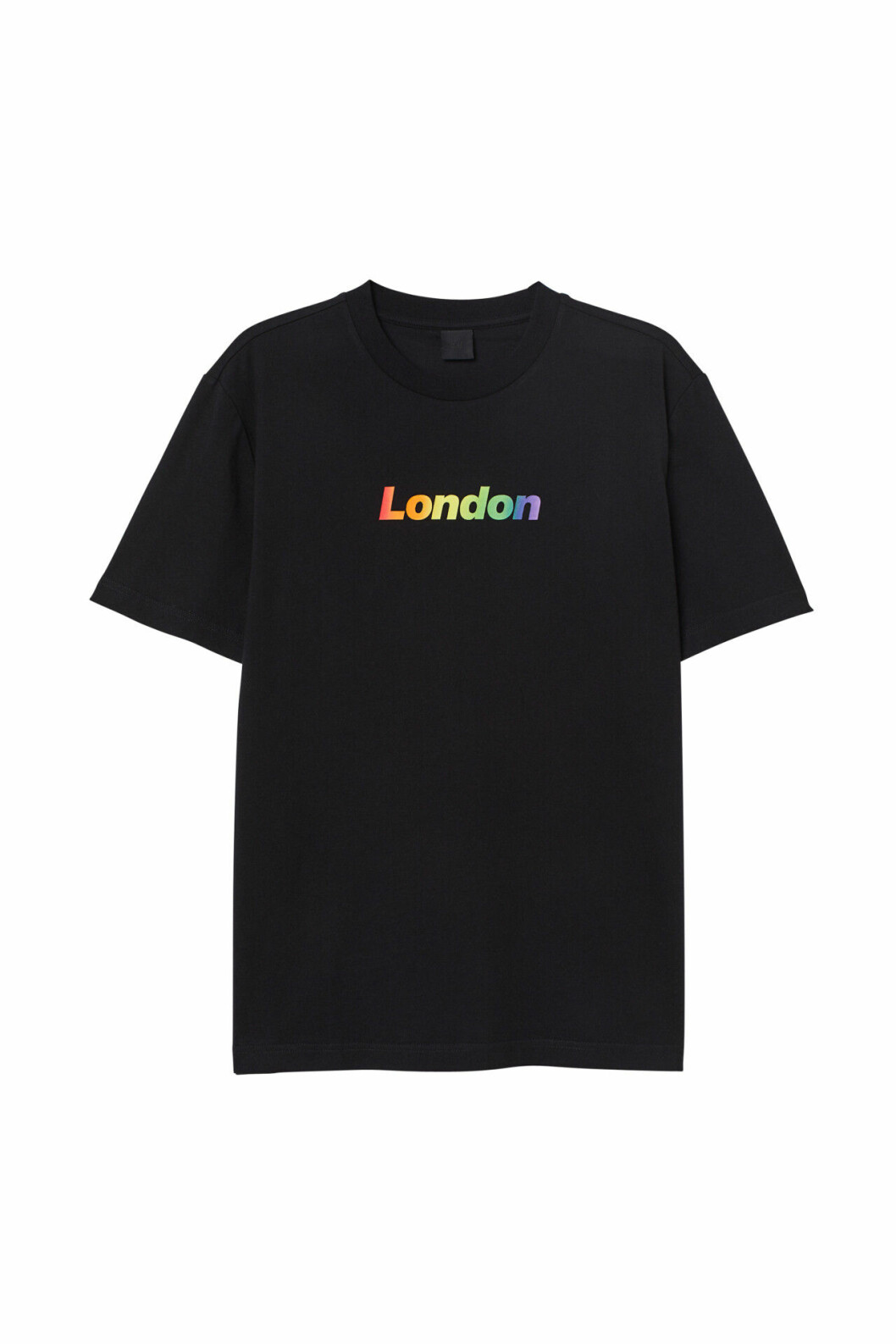 H&M släpper Pridekollektion för 2019 – svart t-shirt med texten London