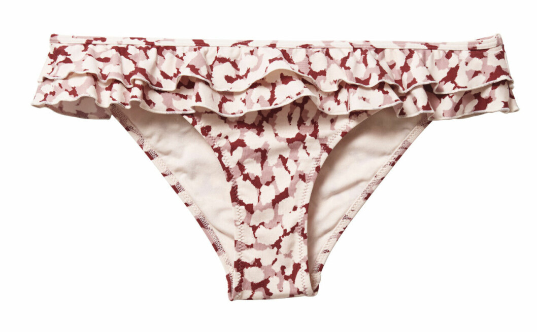 H&M släpper badkollektion med Love Stories – mönstrade bikinitrosor med volanger