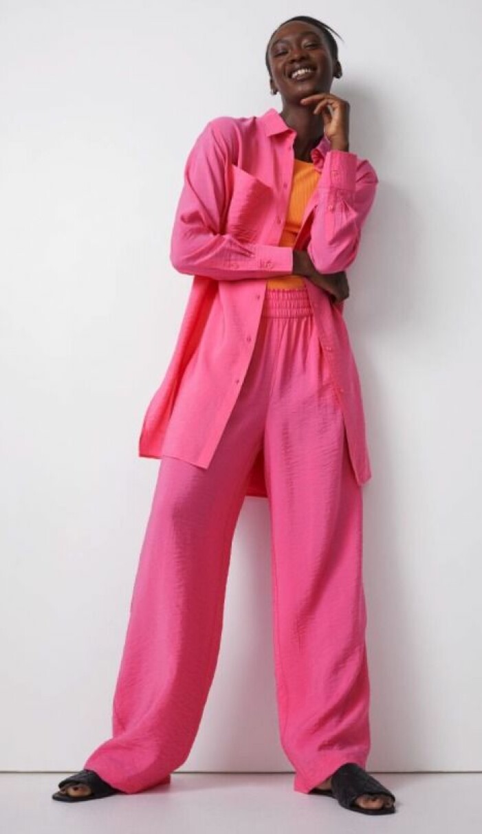 rosa set från H&M