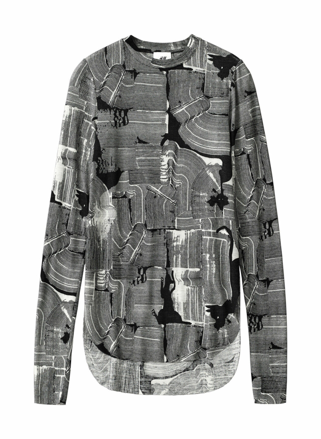 H&M Studio höstkollektion aw 2019 – svartvit tröja
