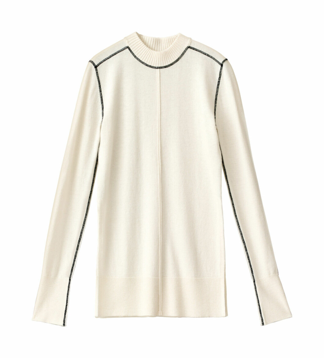 H&M Studio höstkollektion aw 2019 – vit tröja