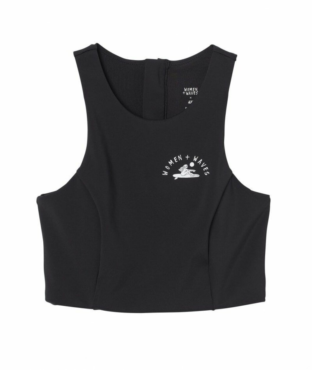 H&M har släppt surfkollektion: svart bikiniöverdel