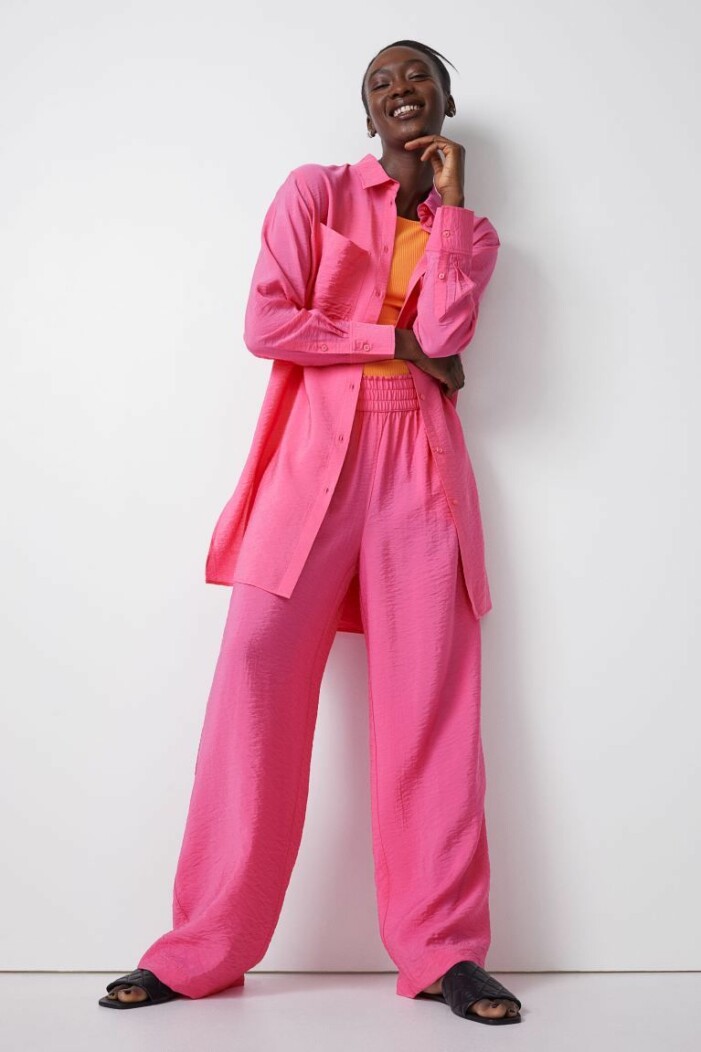rosa set från H&M