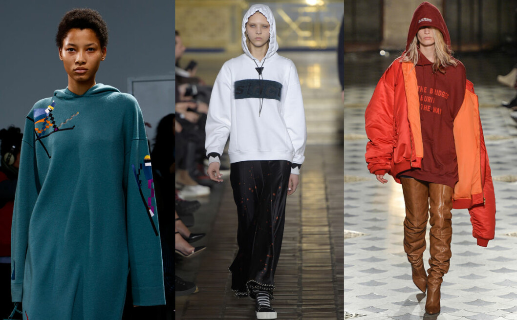 Lacoste, Alexander Wang, Vetements höstmode 2016 hoodie