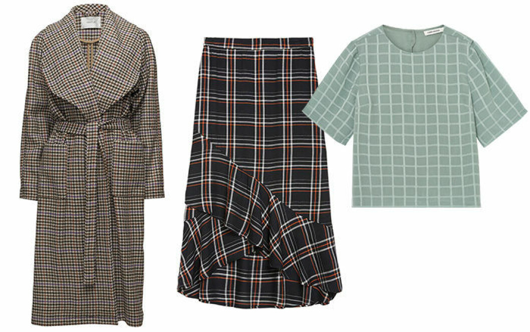 Höstmode 2018 trender rutigt