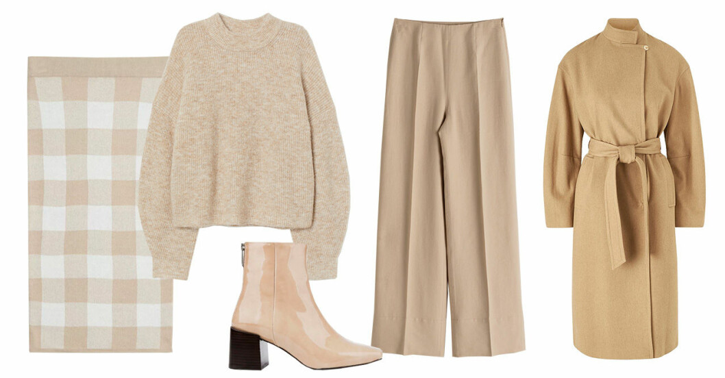 Höstmode 2019: Shoppa trenden beige