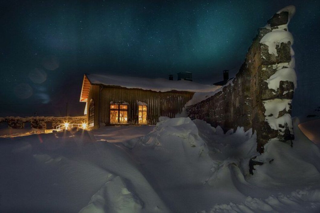 Niehku betyder ”dröm” på nordsamiska, och det är precis så som många beskriver det här hotellet. Foto: Erik Nissen Johansen NIEHKU MOUNTAIN VILLA vid Riksgränsen