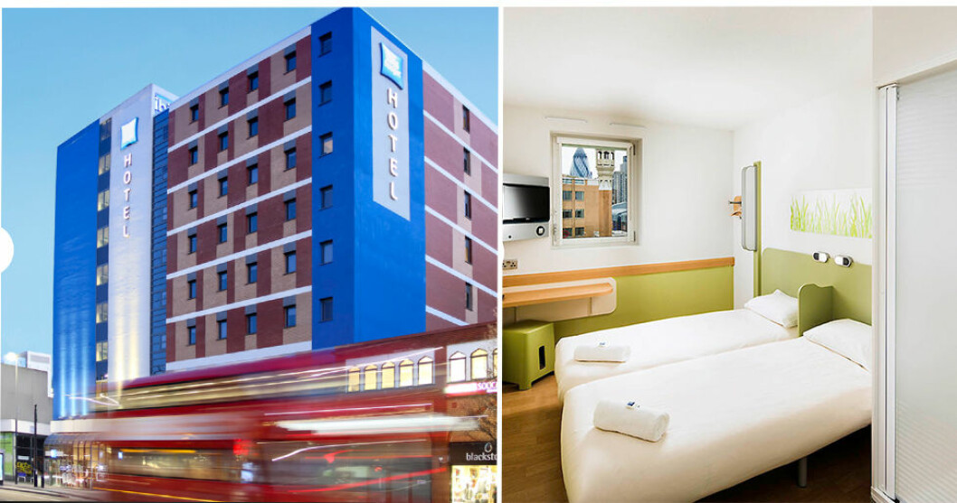 Ibis hotell i centrala London