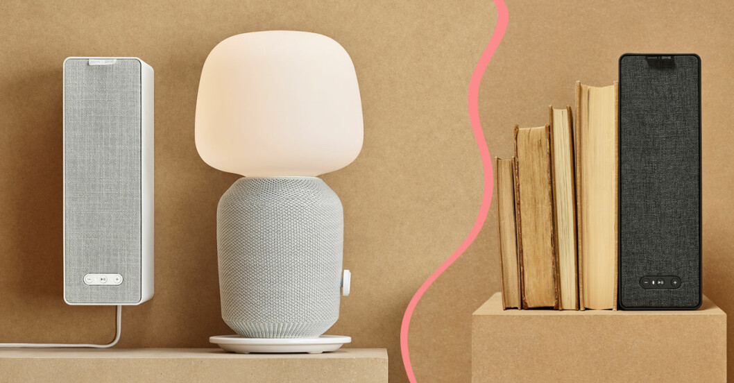 Ikea och Sonos släpper designsamarbete med högtalare i inredning
