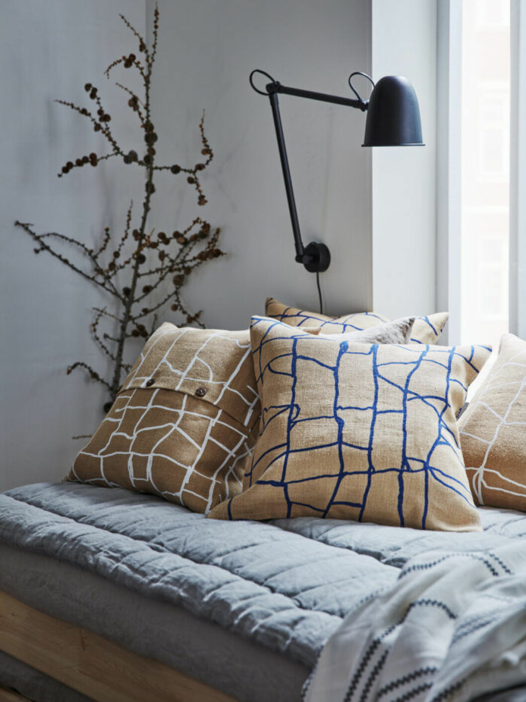Kuddfodral fån Ikeas nya vinterkollektion 2019
