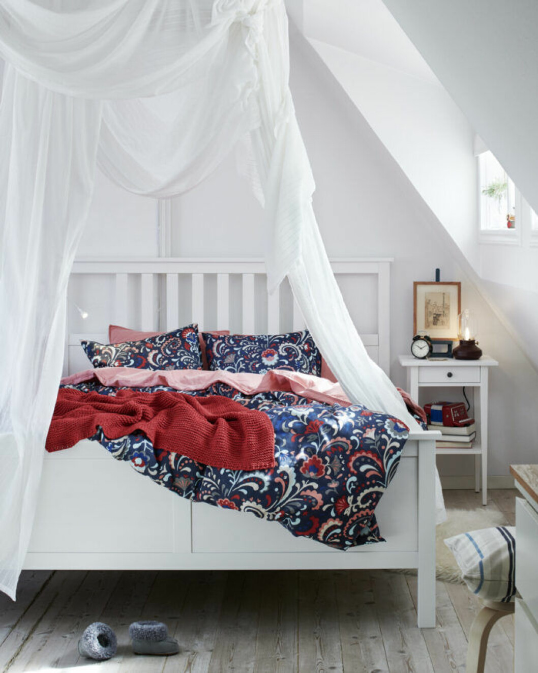 Julen hos Ikea – här i sovrummet