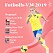 Damernas spelschema under fotbolls-VM i Frankrike 2019.