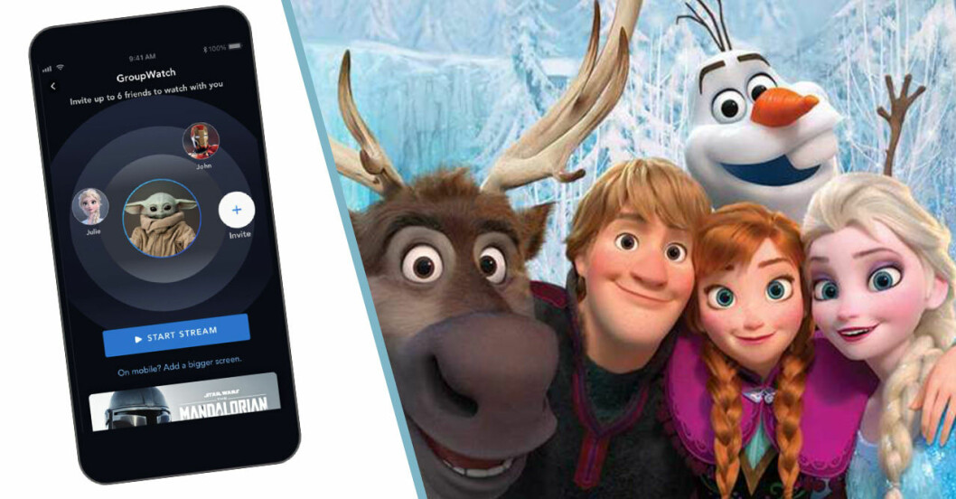 Disney+ lanserar nya funktionen GroupWatch
