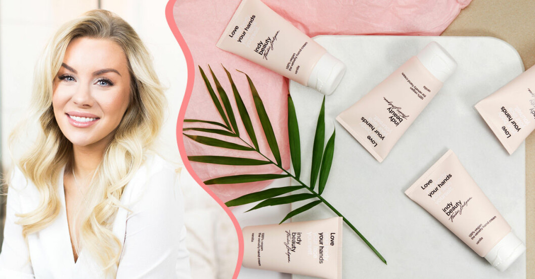 Therése Lindgren lanserar veganska skönhetsmärket Indy Beauty