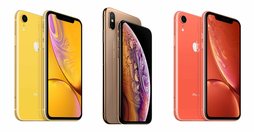 Iphone XR, Iphone XS och Iphone XS Max