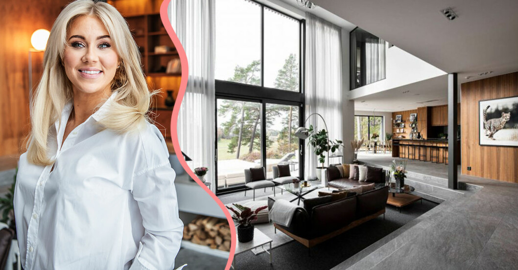 Isabella Löwengrip säljer sin lyxvilla