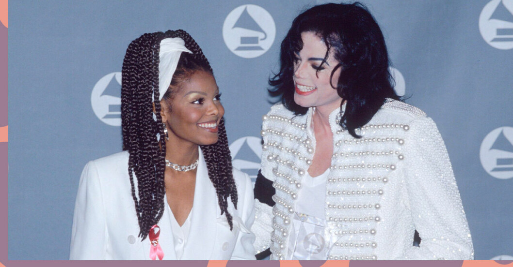 Janet och Michael Jackson.